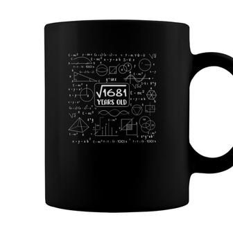Square Root Of 1681 - 41 Years Old Math Lovers 41St Birthday Coffee Mug - Seseable