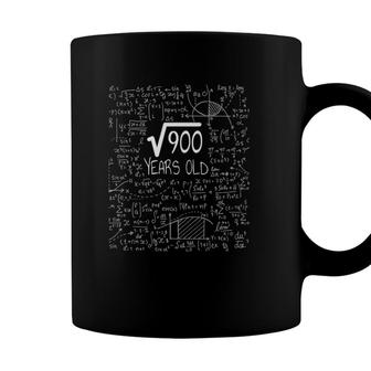 Square Root Of 900 30 Years Old 30Th Birthday Outfit Coffee Mug