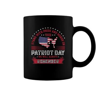 Stand With Pride And Honor On Memorial Day Coffee Mug - Seseable
