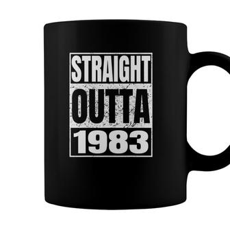 Straight Outta 1983 38Th Birthday 38 Years Old Gift Vintage Coffee Mug - Seseable