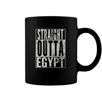 Straight Outta Egypt Fun African Vintage Men Women Kids Gift Coffee Mug