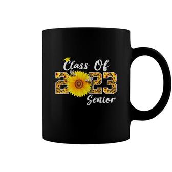 Sunflower Class Of 2023 School Graduation Senior 23 Graduate  Coffee Mug