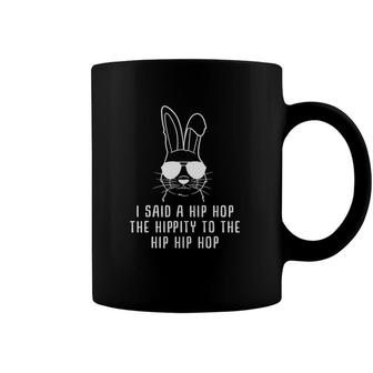 Sunglass Bunny Hip Hop Hippity Easter Gift Mens & Womens Coffee Mug | Mazezy