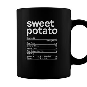 Sweet Potato Nutrition Facts Funny Thanksgiving Christmas Coffee Mug - Seseable