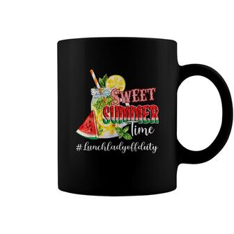 Sweet Summer Time Lemonade Lunch Lady Off Duty Summer Coffee Mug | Mazezy