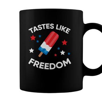 Tastes Like Freedom July Independence Day 2022 Coffee Mug - Seseable