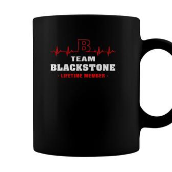 Team Blackstone Lifetime Member Proud Family Surname Coffee Mug - Seseable