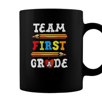 Team First Grade Back To School 1St Grade Teacher Coffee Mug - Seseable