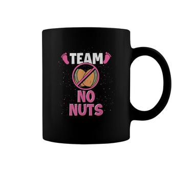 Team No Nuts Pregnancy Baby Party Funny Gender Reveal Coffee Mug - Seseable