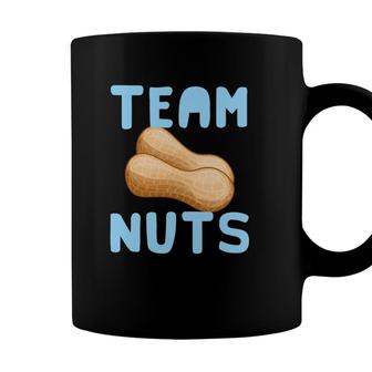 Team Nuts Funny Gender Reveal Party Matching Coffee Mug - Seseable