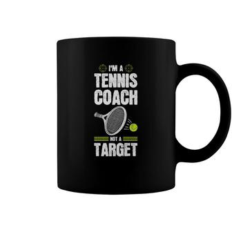 Tennis Player Costume Sports Teacher No Target Tennis Coach Coffee Mug - Seseable
