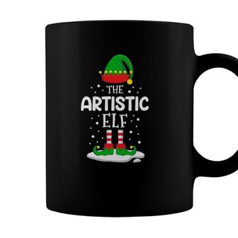 The Artistic Elf Christmas Family Matching Costume Pjs Cute Coffee Mug - Seseable