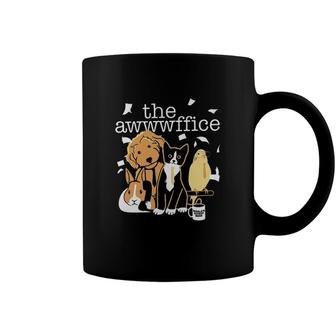 The Awwwffice Cute Pet Animal Best Gift For Human Coffee Mug - Seseable