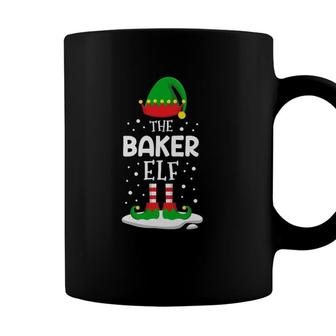 The Baker Elf Christmas Family Matching Costume Pjs Cute Coffee Mug - Seseable