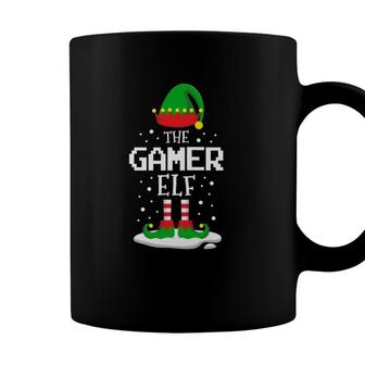 The Gamer Elf Christmas Family Matching Costume Pjs Cute Coffee Mug - Seseable