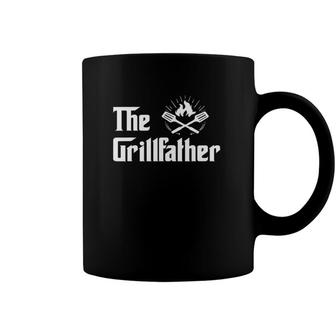 The Grillfather Funny Bbq Dad Bbq Grill Dad Grilling Coffee Mug