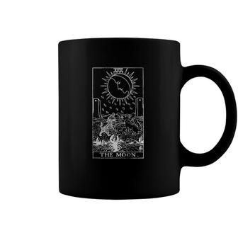 The Moon Tarot Vintage Design Coffee Mug