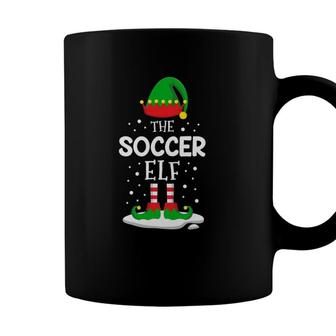 The Soccer Elf Christmas Family Matching Costume Pjs Cute Coffee Mug - Seseable
