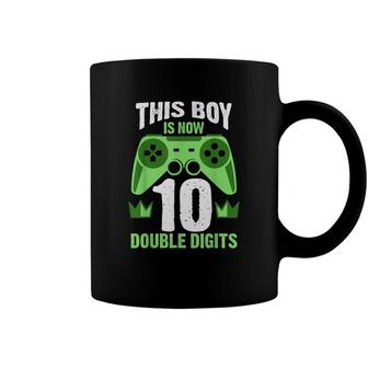 This Birthday Boy Is Now 10 Double Digits Gaming Coffee Mug - Seseable