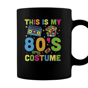 This Is My 80S Costume Rubik Mixtape Music Party 80S 90S Style Coffee Mug - Seseable
