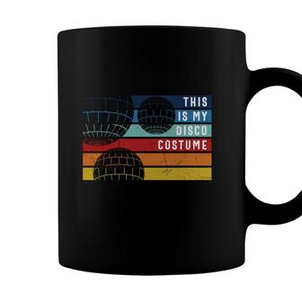 This Is My Disco Costume 80S 90S Styles Vintage Coffee Mug - Seseable