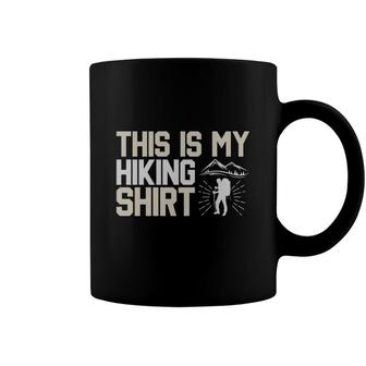This Is My Hiking Explore Travel Lover Vintage Graphic Coffee Mug - Seseable