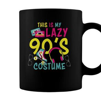 This Is My Lazy 90S Costume Mixtape Music Idea 80S 90S Styles Coffee Mug - Seseable