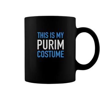 This Is My Purim Costume Funny Jewish Happy Purim Coffee Mug - Monsterry DE