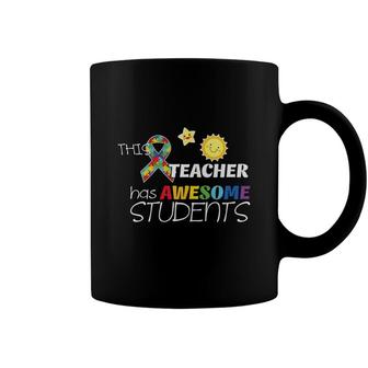This Teacher Has Awesome Students And Great Classes Coffee Mug - Seseable
