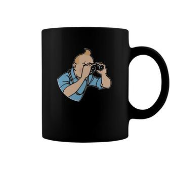 Tin-Tin Binoculars Coffee Mug | Mazezy