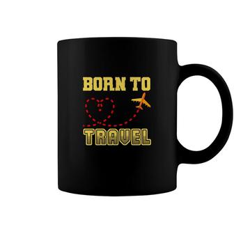 Travel Lovers Love Exploring And They Were Born To Travel Coffee Mug - Seseable