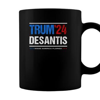 Trump 2024 Desantis Make America Florida Desantis 2024 Ver2 Coffee Mug - Seseable