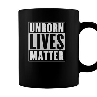 Unborn Lives Matter Pro Life Wear Coffee Mug - Seseable