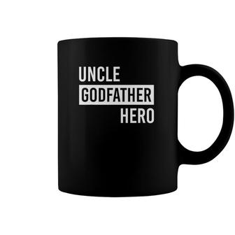 Uncle Godfather Hero Family For Uncle Coffee Mug | Mazezy DE