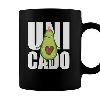 Unicado Funny Avocado Is Walking Happy Coffee Mug - Seseable