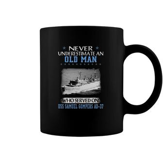 Uss Samuel Gompers Ad-37 Veterans Day Father Day Coffee Mug | Mazezy