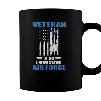 Veteran 2022 Of The Us Air Force Blue Graphic Coffee Mug - Seseable