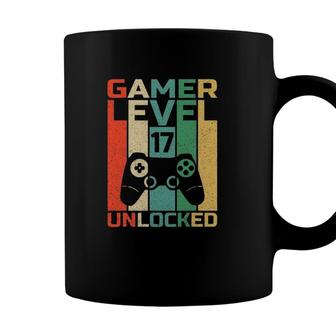Video Game Lover 17 Birthday Ts - 17Th Birthday Gamer Coffee Mug - Seseable