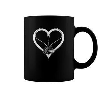 Vietnam War Veteran Daughter Son Heart Military Soldier Vet Coffee Mug | Mazezy