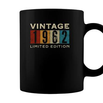 Vintage 1962 Limited Edition 60 Years Old 60Th Birthday Coffee Mug - Seseable