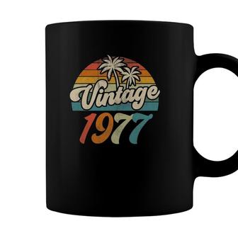Vintage 1977 45Th Birthday Made In 1977 45 Years Old Coffee Mug - Seseable