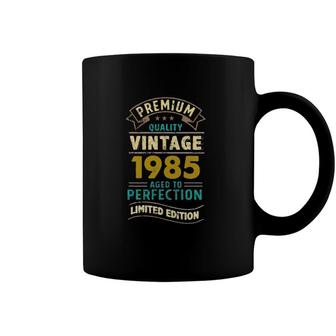 Vintage 1985 Age To Perfection 37Th Birthday Limited Edition Coffee Mug | Mazezy