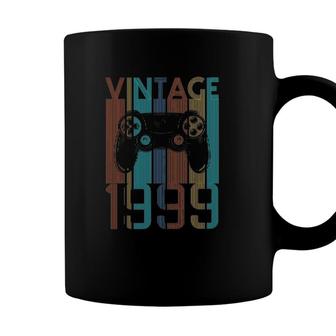 Vintage 1999 Gaming Gifts For 22 Years Old Boy Gamer Birthday Coffee Mug - Seseable