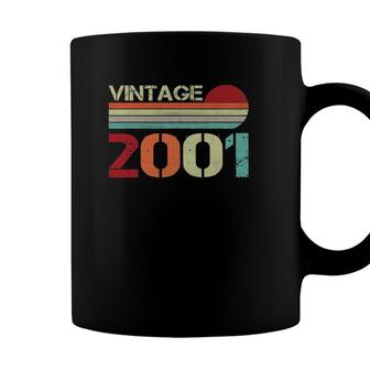 Vintage 2001 Funny 21 Years Old Men And Women 21St Birthday Coffee Mug - Seseable