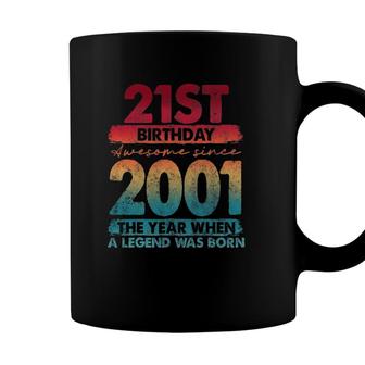 Vintage 2001 Limited Edition 2001 21 Years Old 21St Birthday Coffee Mug - Seseable