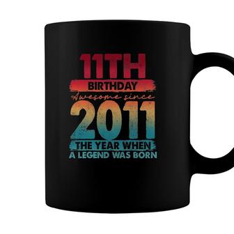 Vintage 2011 Limited Edition 2011 11 Years Old 11Th Birthday Coffee Mug - Seseable