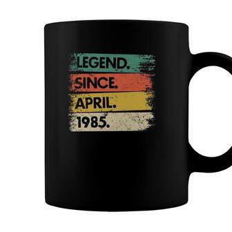 Vintage 36 Years Old 36Th Birthday Legend Since April 1985 Ver2 Coffee Mug - Seseable