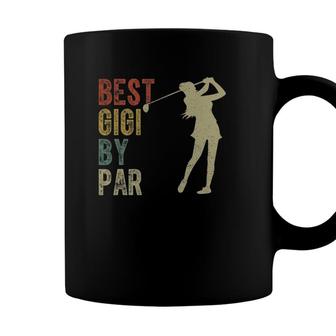 Vintage Best Gigi By Par Outfit Mothers Day Golfing Coffee Mug - Seseable