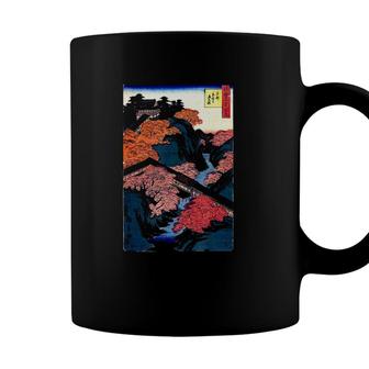 Vintage Famous Japanese Woodblock Art Tofuku Temple Stylish Coffee Mug - Seseable