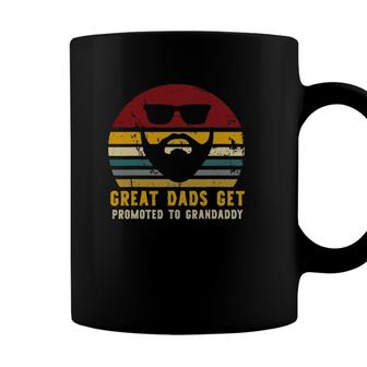Vintage Great Dads Get Promoted To Grandaddy Rad Dads Coffee Mug | Seseable UK